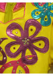 Daisies on Yellow